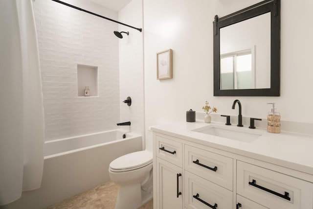 251 Cloydon Cir, Montecito, CA 93108 - bathroom with vanity and shower / bathtub combination with curtain