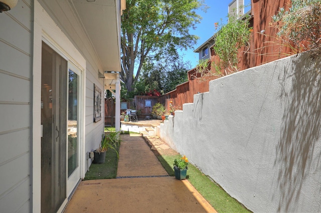 4014 Primavera Rd Unit A, Santa Barbara, CA 93110 - view of side of property featuring a patio area