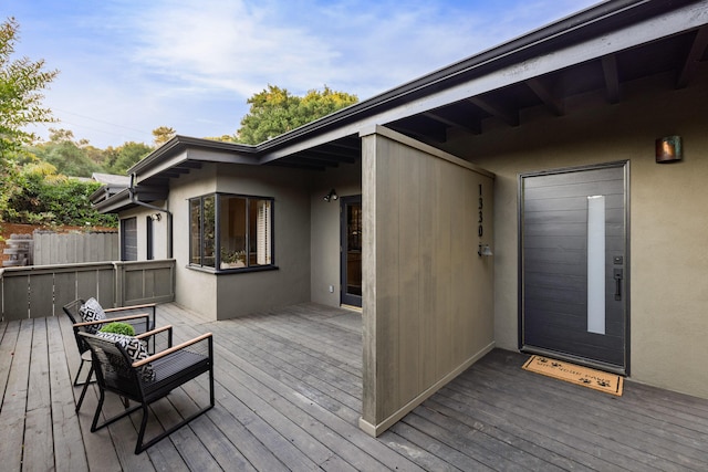 1330 W Valerio St, Santa Barbara, CA 93101 - view of wooden deck