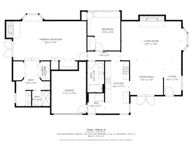 1330 W Valerio St, Santa Barbara, CA 93101 - view of floor plan / room layout