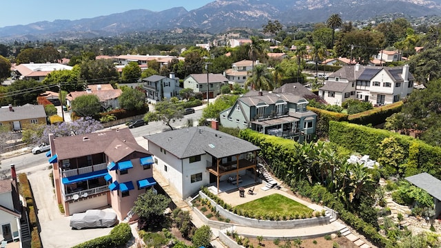 19 W Quinto St, Santa Barbara, CA 93105 - aerial perspective of suburban area with mountains