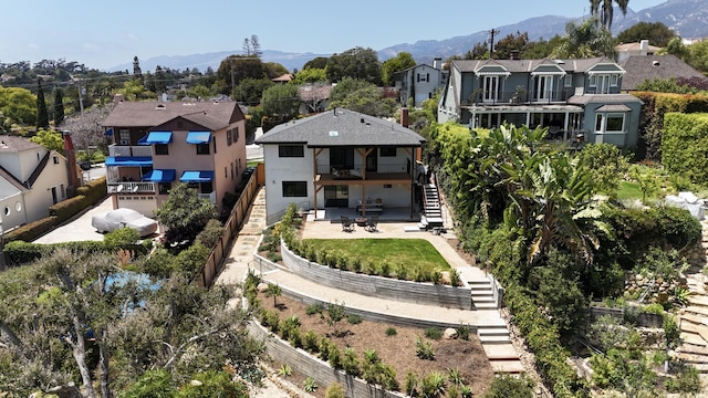 19 W Quinto St, Santa Barbara, CA 93105 - aerial perspective of suburban area featuring mountains