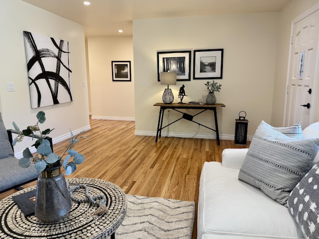 19 W Quinto St, Santa Barbara, CA 93105 - living area with recessed lighting and light wood-style floors