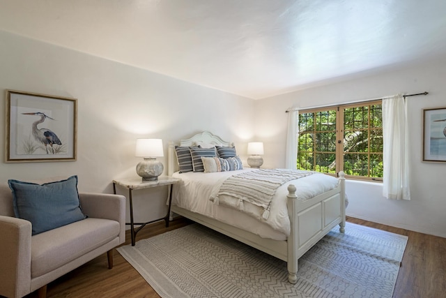 601 San Ysidro Rd, Santa Barbara, CA 93108 - bedroom featuring wood finished floors