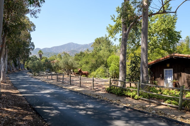 601 San Ysidro Rd, Santa Barbara, CA 93108 - view of mountain backdrop featuring rural landscape