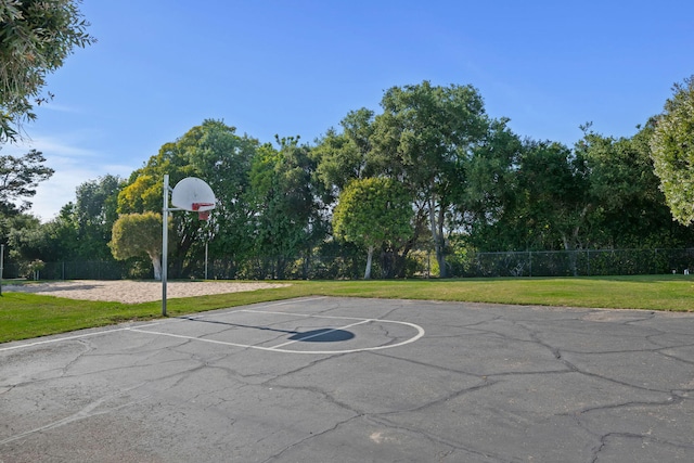 5925 Birch St Unit 4, Carpinteria, CA 93013 - view of sport court with community basketball court and view of scattered trees
