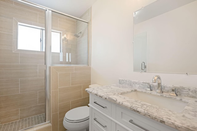 5925 Birch St Unit 4, Carpinteria, CA 93013 - full bath with vanity and a stall shower