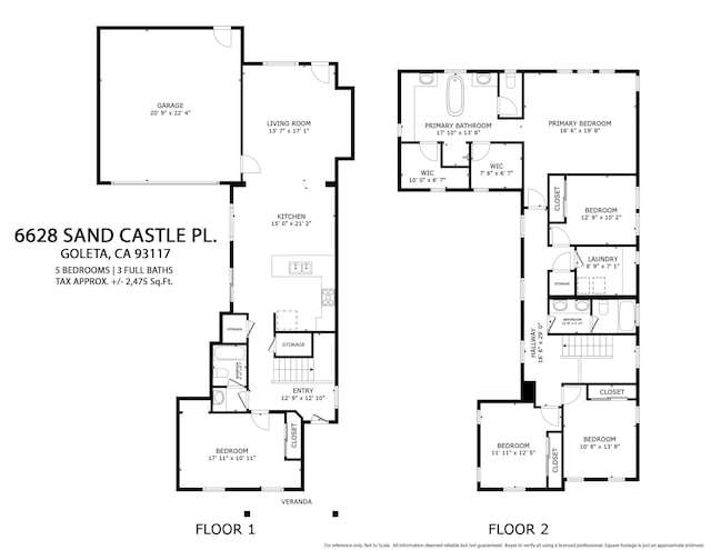 6628 Sand Castle Pl Unit C-7, Goleta, CA 93117 - view of home floor plan