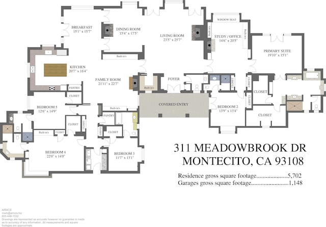 311 Meadowbrook Dr, Montecito, CA 93108 - photo 30