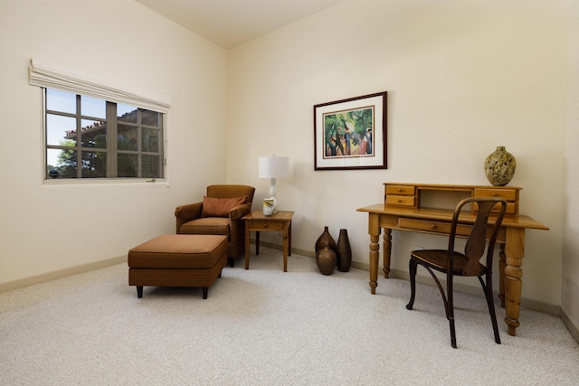 1439 Tunnel Rd, Santa Barbara, CA 93105 - living area with carpet and baseboards