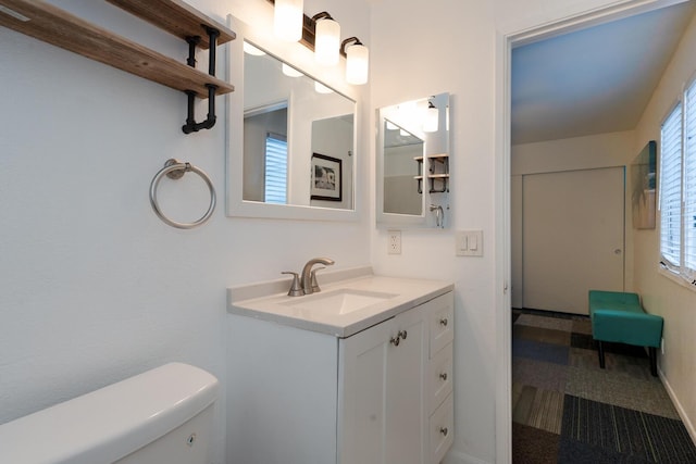 521 W Montecito St Unit 4, Santa Barbara, CA 93101 - bathroom with vanity and toilet
