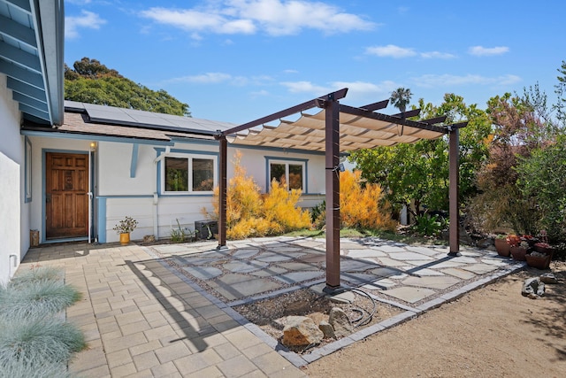7234 Del Norte Dr, Goleta, CA 93117 - view of patio featuring a pergola