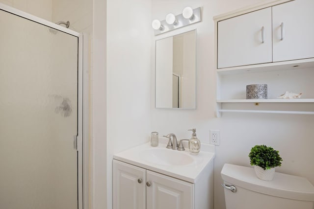 7234 Del Norte Dr, Goleta, CA 93117 - bathroom featuring a shower stall and vanity