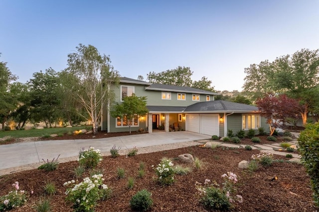 2807 Gaviota St, Los Olivos, CA 93441 - view of front of property with driveway and an attached garage