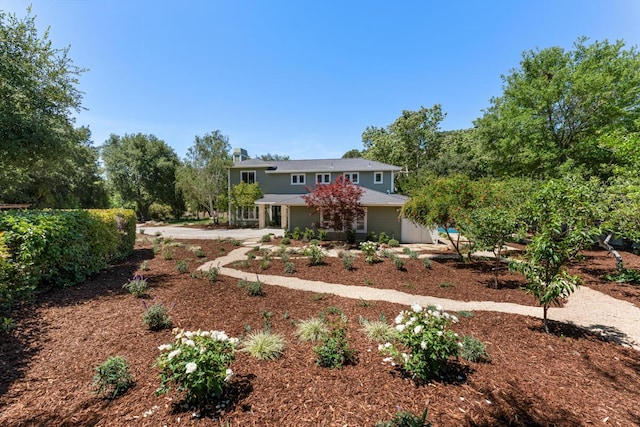 2807 Gaviota St, Los Olivos, CA 93441 - view of front of property featuring driveway