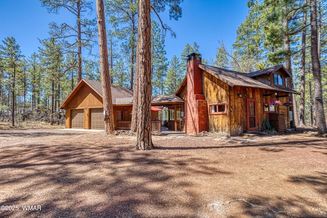 1862 Douglas Fir Dr, Pinetop, AZ 85935 - view of front of property featuring a chimney