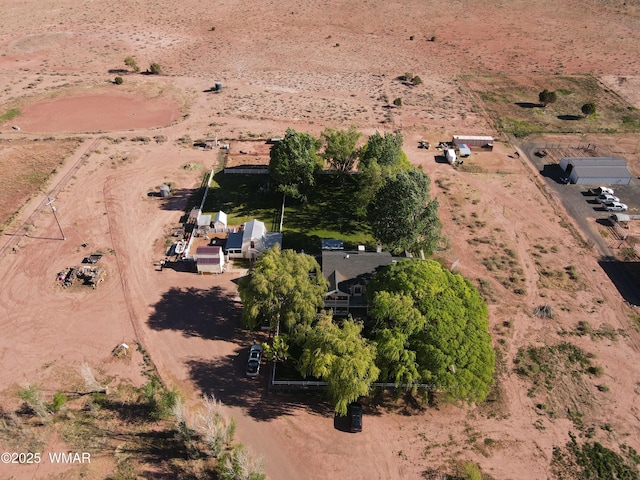 7525 E E Sherwood Rd, Snowflake, AZ 85937 - aerial view of property's location featuring rural landscape and a desert landscape