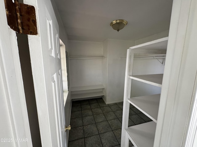 7525 E E Sherwood Rd, Snowflake, AZ 85937 - walk in closet with dark tile patterned flooring