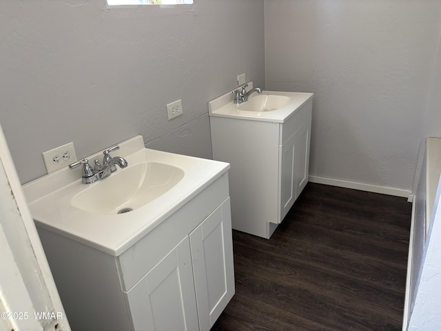 201 E Mcneil, Show Low, AZ 85901 - bathroom featuring vanity and wood finished floors