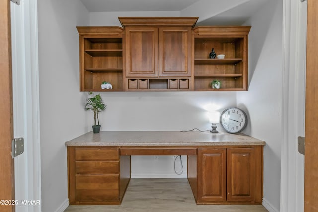3401 W Hansen, Show Low, AZ 85901 - office space with built in desk and light wood-type flooring