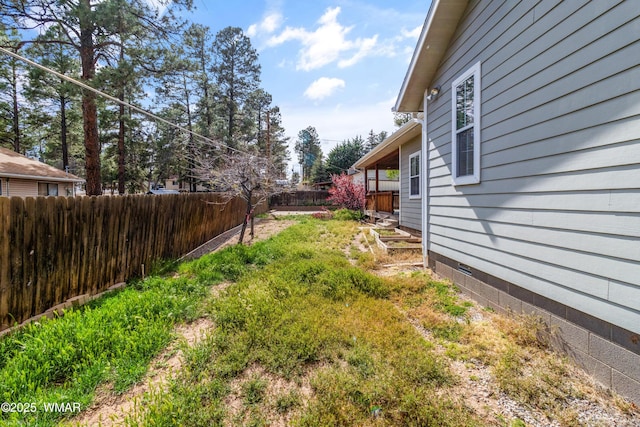 3401 W Hansen, Show Low, AZ 85901 - view of fenced backyard