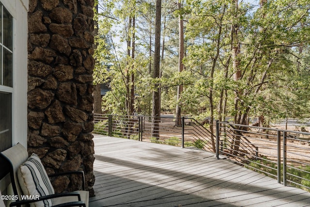 4273 Branding Iron Loop, Pinetop, AZ 85935 - view of deck