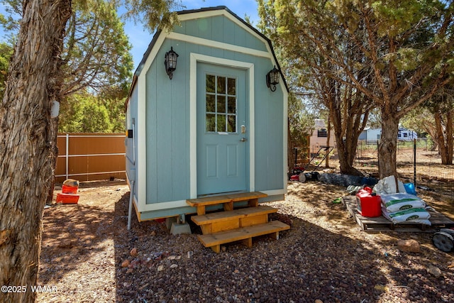 6853 Rim Rock Rd, Show Low, AZ 85901 - view of shed with entry steps