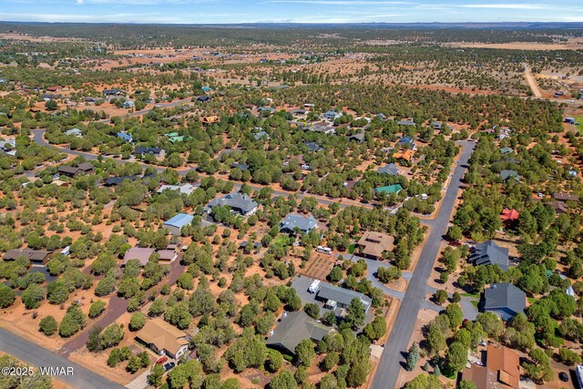 6853 Rim Rock Rd, Show Low, AZ 85901 - aerial view of property and surrounding area