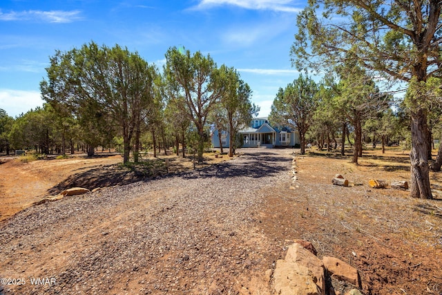 6853 Rim Rock Rd, Show Low, AZ 85901 - view of front facade featuring driveway