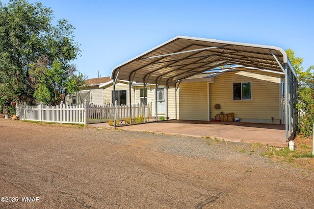 864 S 1st St E, Snowflake, AZ 85937 - view of front of home featuring a carport