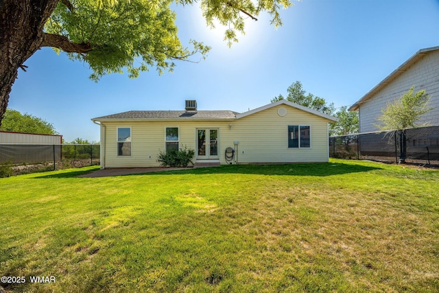 864 S 1st St E, Snowflake, AZ 85937 - back of house featuring french doors