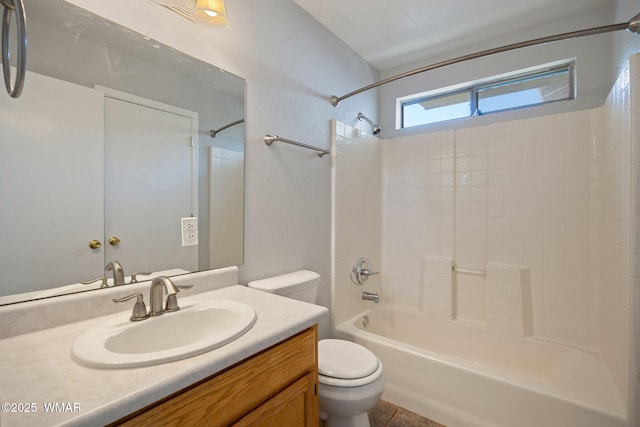 864 S 1st St E, Snowflake, AZ 85937 - bathroom with toilet,  shower combination, and vanity