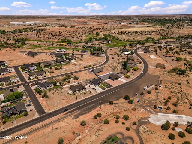 1738 W 7th St, Snowflake, AZ 85937 - aerial view of property's location with a desert landscape and rural landscape