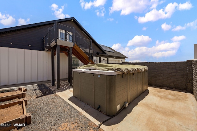 1738 W 7th St, Snowflake, AZ 85937 - fenced backyard with a patio area, a deck, and stairway