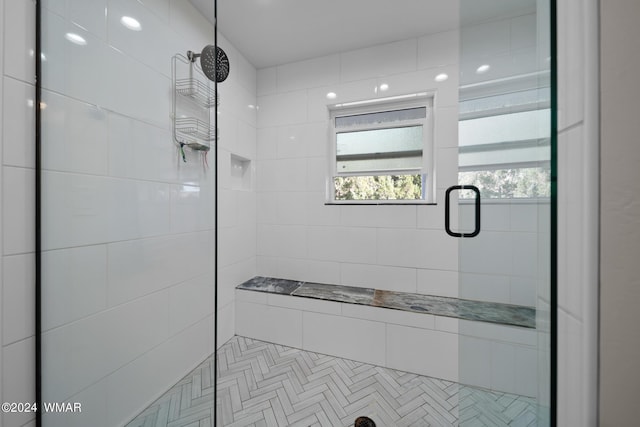 full bath featuring a stall shower