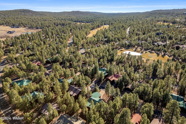 2740 W Maple Ln, Show Low, AZ 85901 - bird's eye view with a view of trees