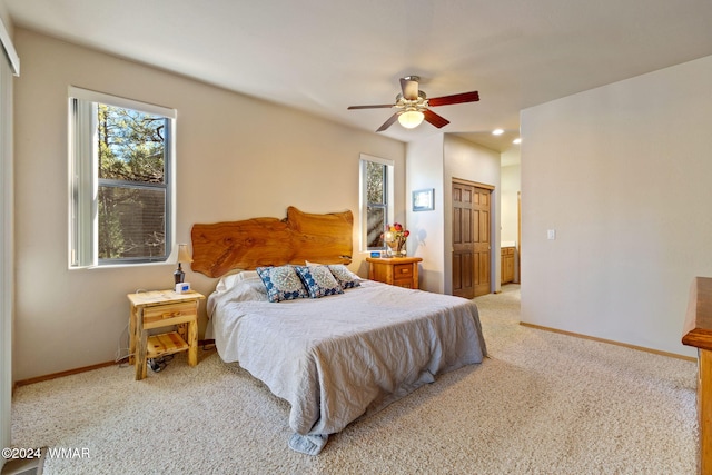 2740 W Maple Ln, Show Low, AZ 85901 - bedroom featuring baseboards, carpet, and multiple windows