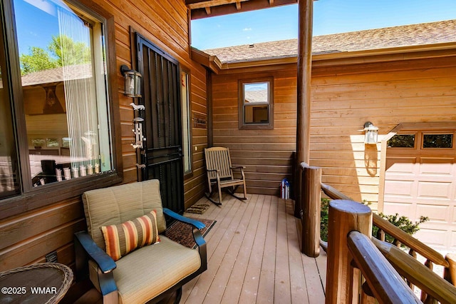 6757 Cheney Ranch Loop, Show Low, AZ 85901 - view of wooden deck
