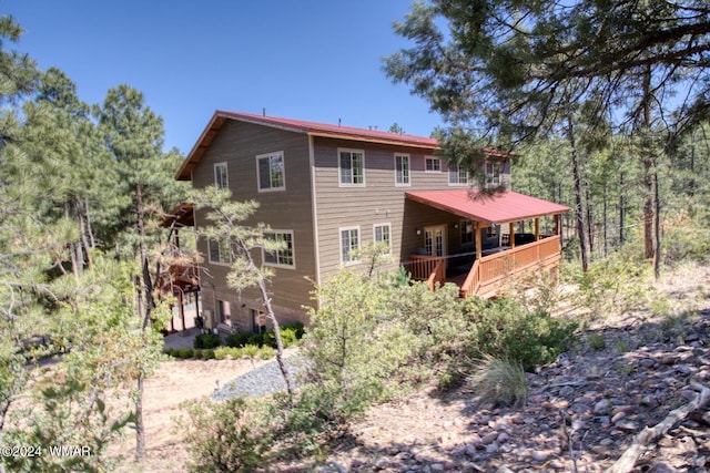 2020 S Pleasantview Dr, Show Low, AZ 85901 - view of back of house