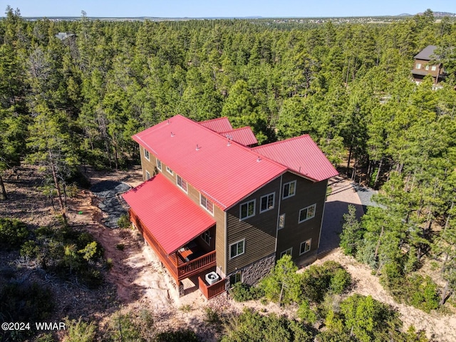 2020 S Pleasantview Dr, Show Low, AZ 85901 - view from above of property featuring a heavily wooded area