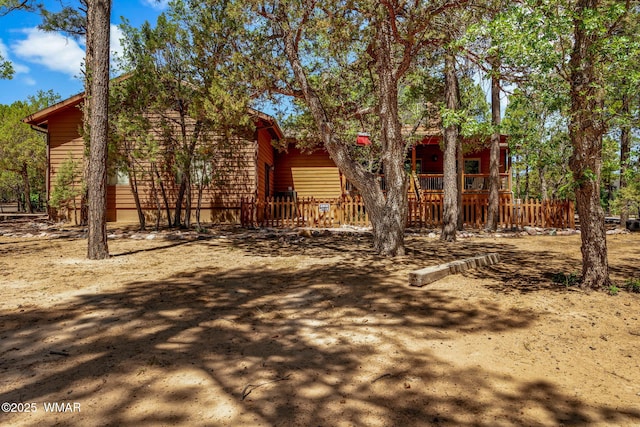 5621 E Starlight Ridge Rd, Lakeside, AZ 85929 - view of front of property