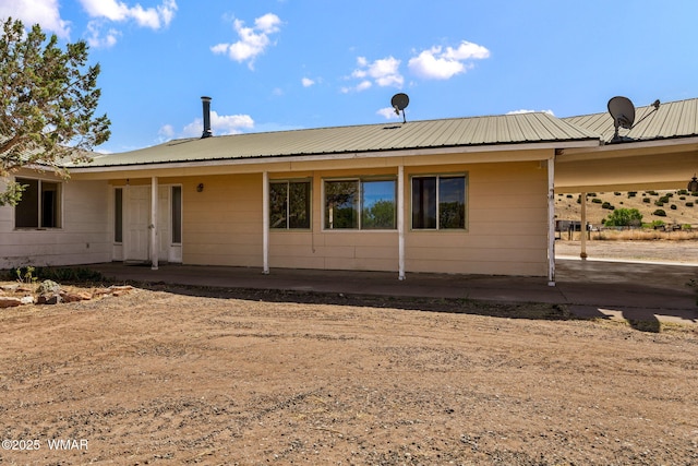 1720 E Becker Lane Loop, Springerville, AZ 85938 - view of front facade featuring a metal roof