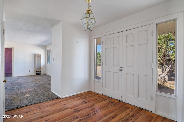 1720 E Becker Lane Loop, Springerville, AZ 85938 - entrance foyer featuring wood finished floors and baseboards