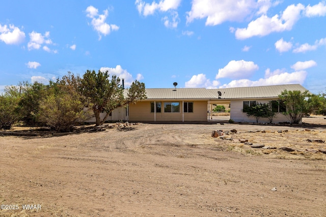 1720 E Becker Lane Loop, Springerville, AZ 85938 - view of front of property with a metal roof