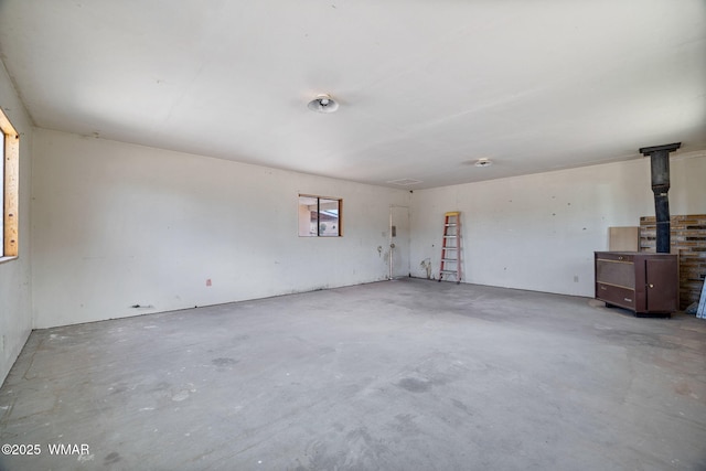1720 E Becker Lane Loop, Springerville, AZ 85938 - garage with a wood stove