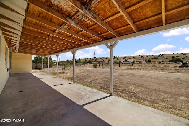 1720 E Becker Lane Loop, Springerville, AZ 85938 - view of patio / terrace with a rural view