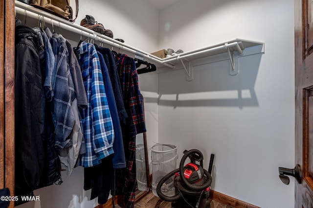 3 County Road 1058, Greer, AZ 85927 - spacious closet featuring wood finished floors
