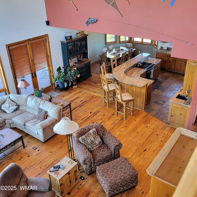 822 E 1st Ln, Eagar, AZ 85925 - living room with wood-type flooring