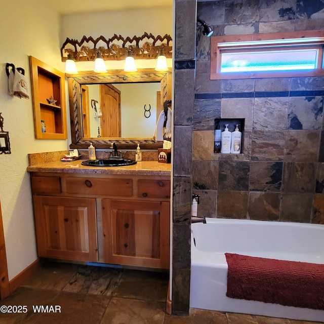 822 E 1st Ln, Eagar, AZ 85925 - full bathroom with vanity and  shower combination