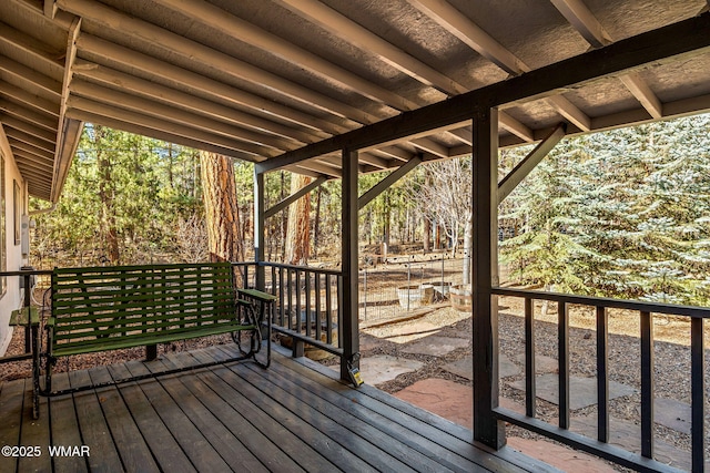 4747 Hidden Way Spur, Show Low, AZ 85901 - view of deck